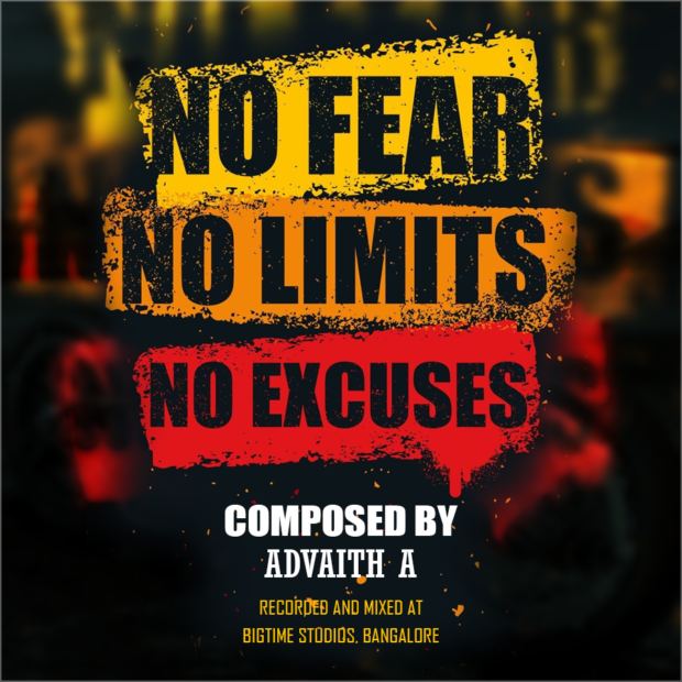 No Fear, No Limits, No Excuses cover art