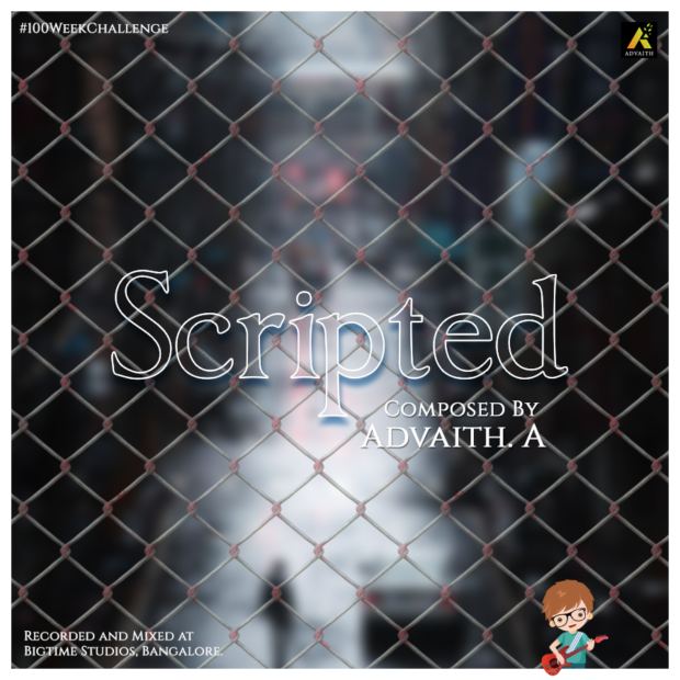 Scripted cover art