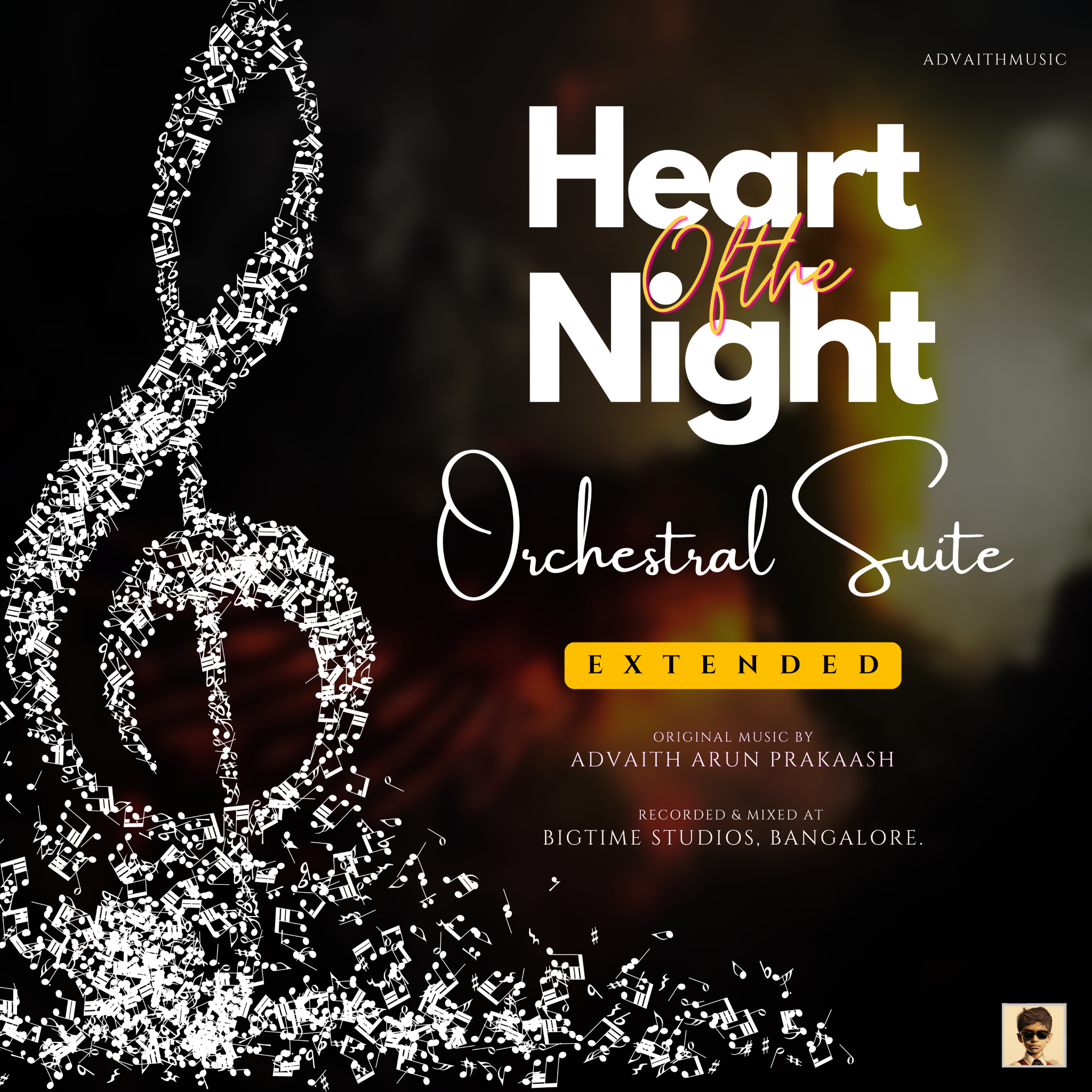 Heart of the Night (Orchestral Suite) cover art