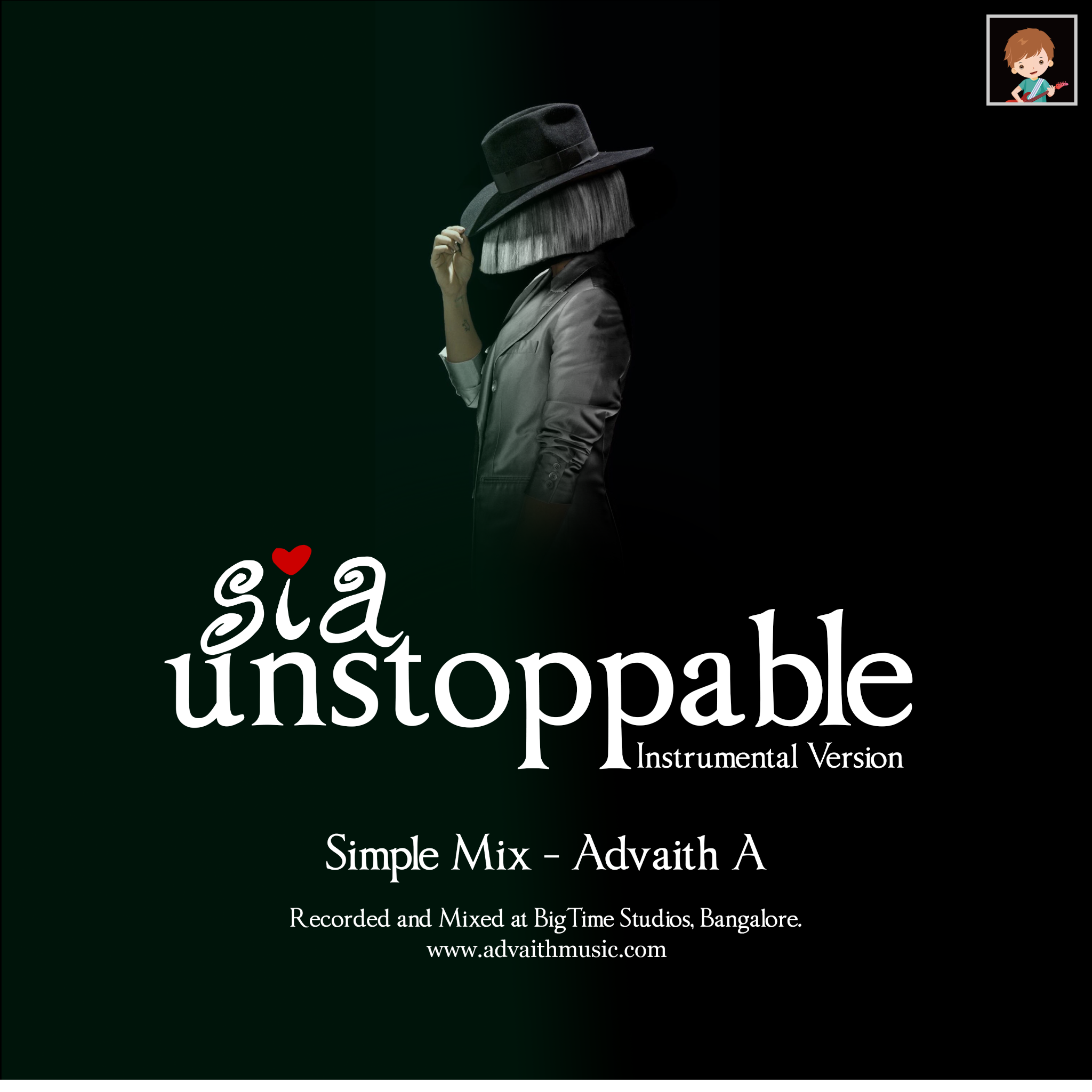 Sia Ft. Advaith A - Unstoppable cover art