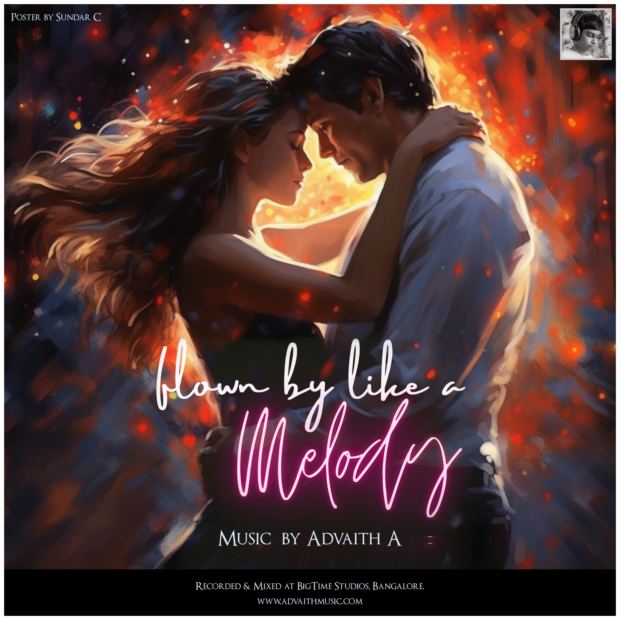 Flown by like a Melody cover art