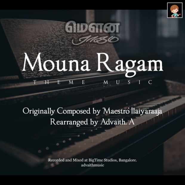 Mouna Raagam Theme Music cover art